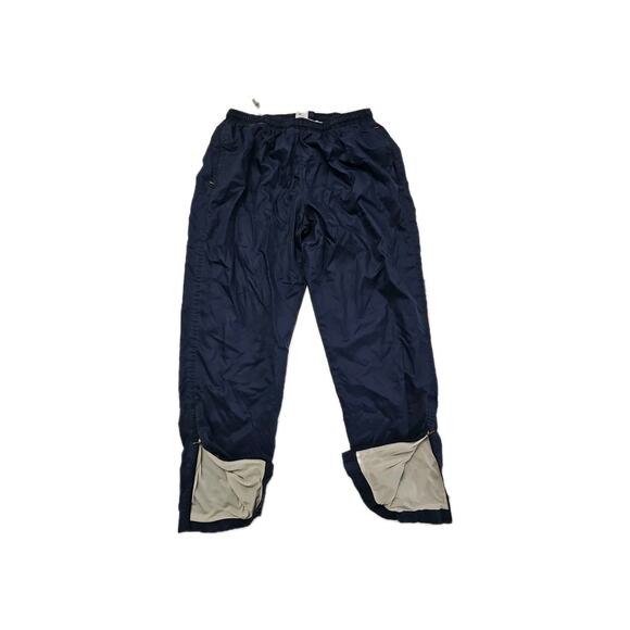 Nike Tech Pants Size XL Men’s Polyester Straight Leg Navy Workout 5 Pockets Zip - Picture 2 of 9